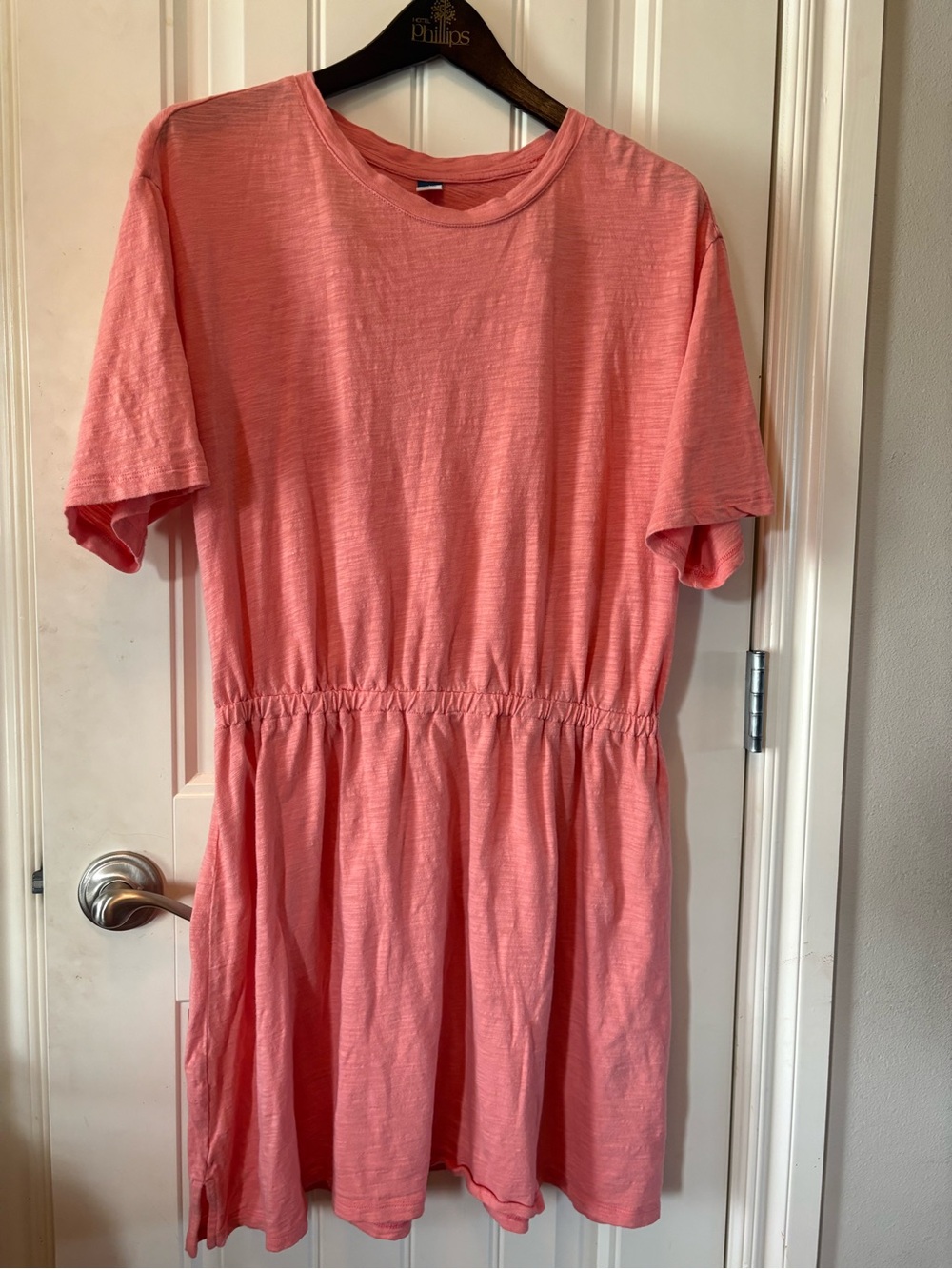 Old Navy Coral Pink Mini Dress